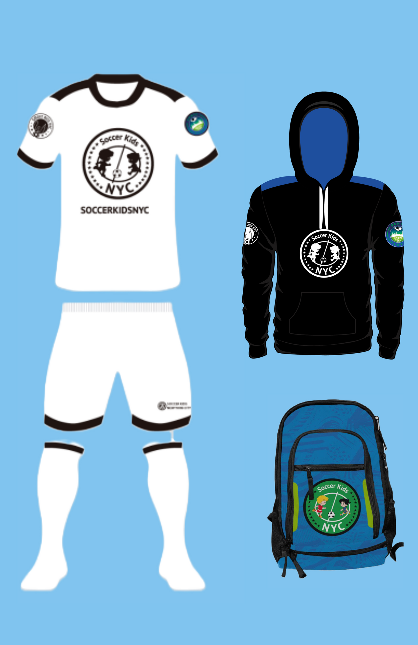 Soccer Kids Welcome Package of 5 Pcs