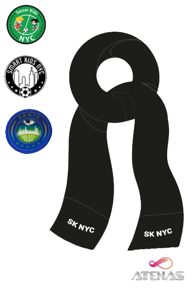 Soccer Kids Scarf with pockets