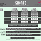 Size Chart Shorts Kids