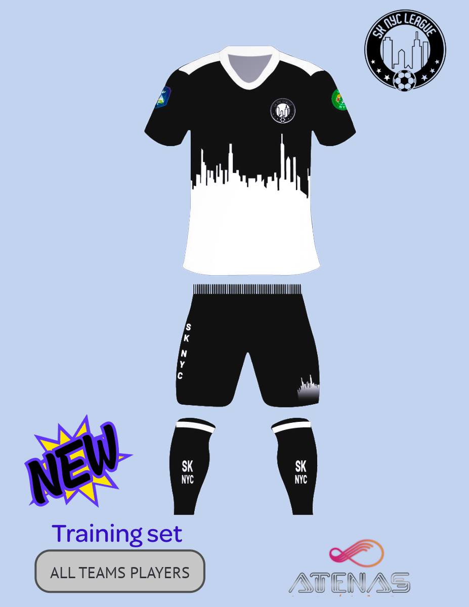 SK NYC League Training Uniform -new fall 2026-