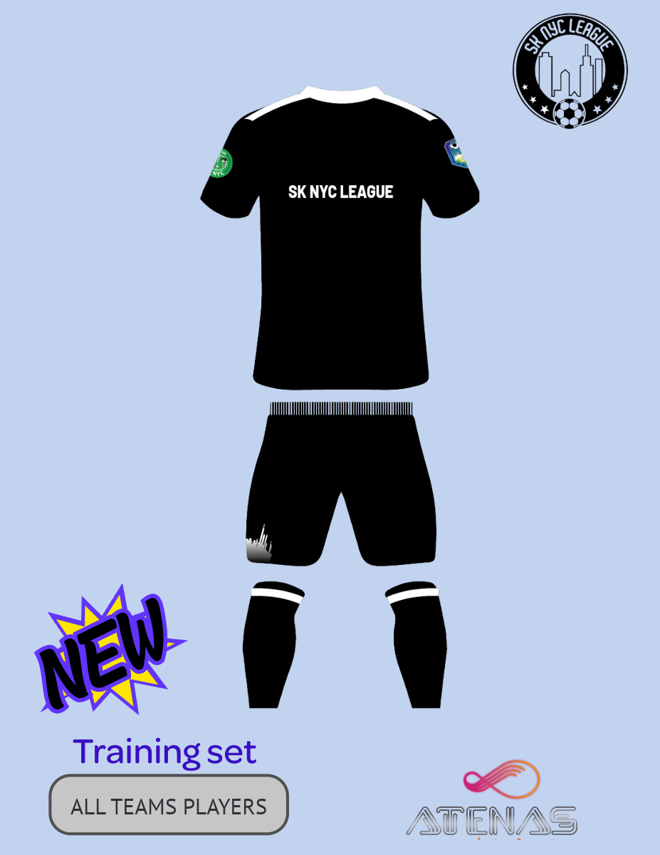 SK NYC League Training Uniform -new fall 2026-