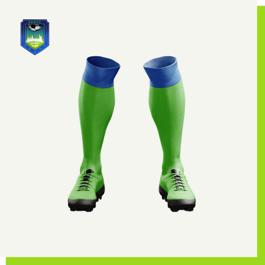 Select Team - Blue - Green Socks