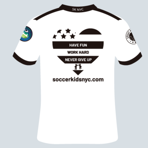 Soccer Kids Official White Training Jersey